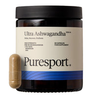 Puresport Ultra Ashwagandha KSM-66 Supplement, 60 Capsules