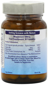 FSC 500mg Magnesium - Pack of 30 Capsules