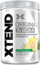 Scivation XTEND Original BCAA Powder Lemon Lime Squeeze 30 Servings | 7g BCAAs Per Serving | Sugar Free Branched Chain Amino Acids and Electrolytes Powder for Post Workout Muscle Recovery and Hydration