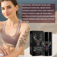EHIOG Tattoo Balm & Aftercare Cream 75g (2.6oz) – Natural Tattoo Healing Ointment for New & Old Tattoos, Color Enhancement & Moisturizing Lotion