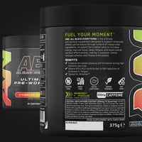 Applied Nutrition Bundle ABE Pre Workout 375g + 700ml Protein Shaker | All Black Everything Pre Workout Powder, Energy & Physical Performance with Creatine, Beta Alanine (Strawberry & Mojito)