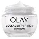 Olay Collagen Peptide Face Moisturiser Day Cream, Skincare with Niacinamide 99% Purity and Antioxidant Vitamin E, Advanced Anti Ageing Skin Care: Strengthens, Restores, Hydrates, 50ml