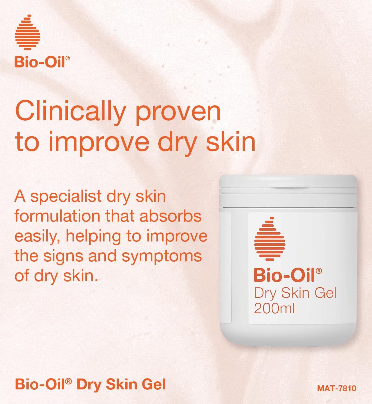 Bio-Oil Bio Oil Moisturising Skin Gel (100ml) - Gel Moisturiser For Body & Face - Clinically Proven To Improve Dry Skin - With Vitamins & Essential Oils - Fast Absorbing