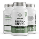 Vitadefence Siberian Ginseng Capsules, 400mg per Serving, 60 Capsules, Pure with No Additives