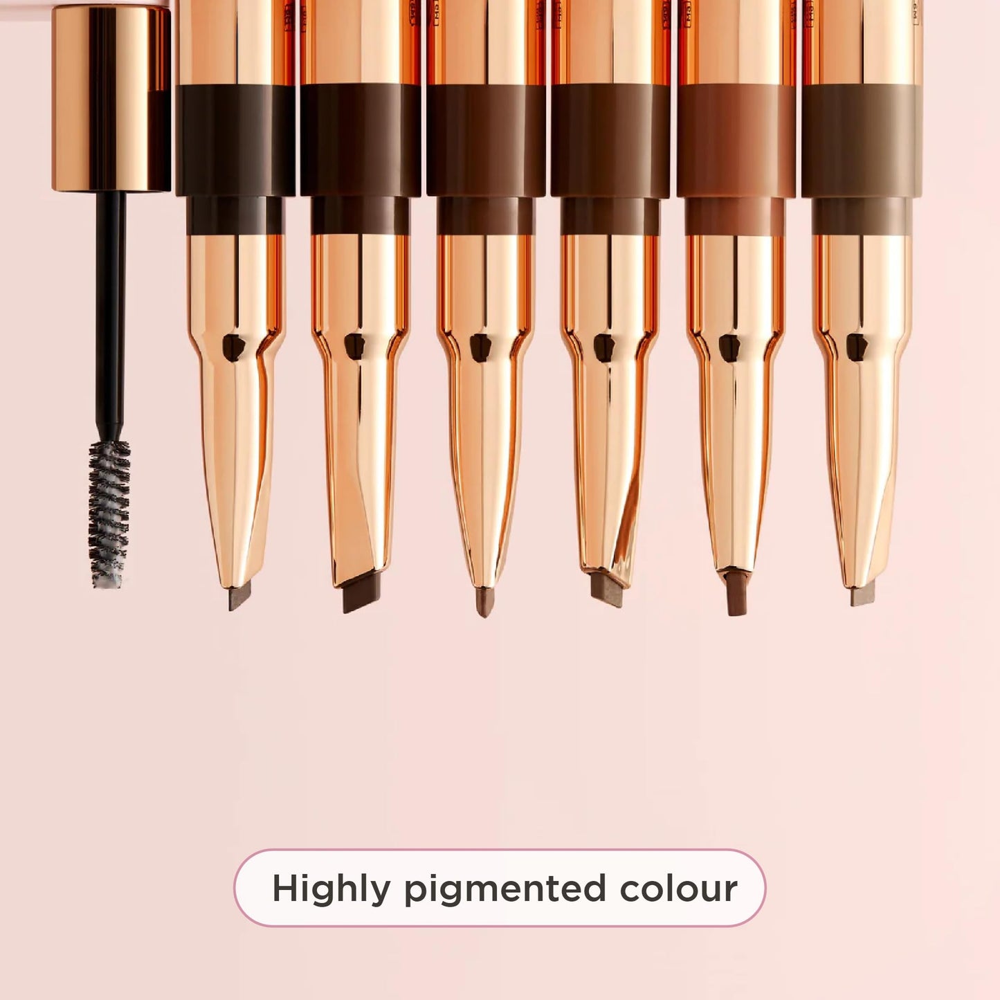 SCULPTED by Aimee Connolly Shape & Set Medium Brown Eyebrow Pencil & Fixing Gel Duo from Sculpted by Aimee 2.5ml - Travel-Friendly, Double-Ended Natural Eye Brow Pencil and Clear Brow Fixing Gel