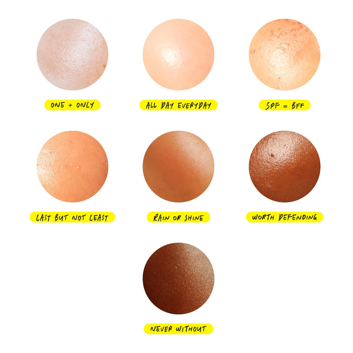 Glow Hub Defend Yourself Facial Sunscreen SPF30 Tinted 50ml (Rain or Shine)