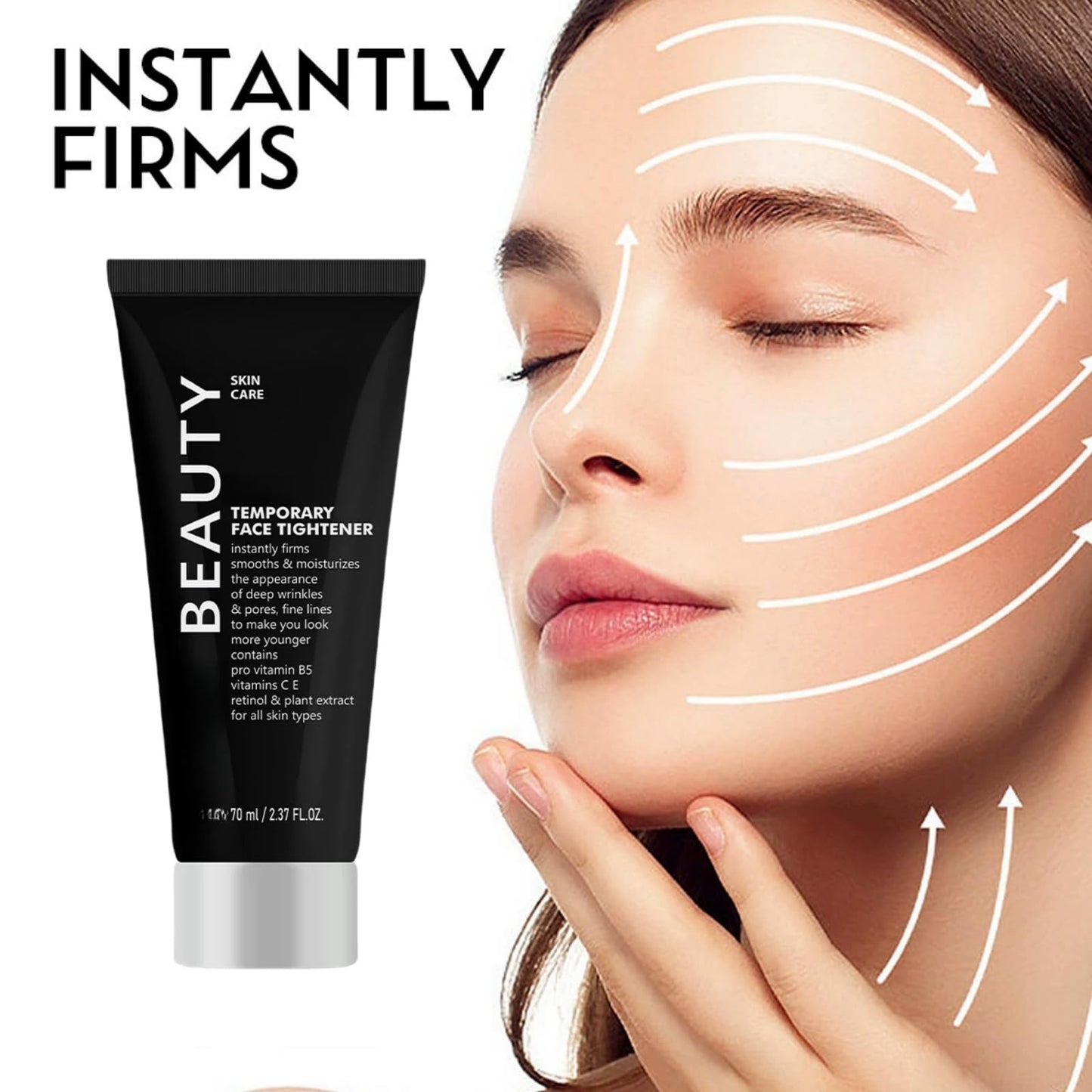 SingHao Instant Temporary Face Tightener,Anti Wrinkle Fir/ming Cr/eam,Firm/ing Fa/ce Crea/m,Skin Tightening Cr/eam for Face,Firming and Wrinkle Reducing Crea/m,Reduce & Smooth Fine Lines Fac/e Moisturiser