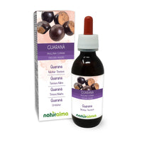 Guarana (Paullinia cupana) Seeds Alcohol-Free Mother Tincture Naturalma - Liquid Extract Drops 120 ml - Food Supplement - Vegan