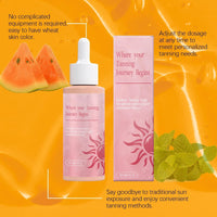 Siyinzu Sunless Tanning Drops,Drinka/Ble Sunless Tanning Dr-ops,Sunbed Tanning Accelerator,Tan Accelerator for Sunbed,Natural Tan-ning Dro-ps for Su-nbeds,Moisturizing Bronzing Tanner for Face and Body,60ml