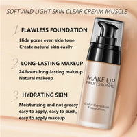EONFAVE Colour Changing Foundation - Liquid Foundation - Foundation Full Coverage - Long Lasting Smooth Foundation - Liquid Foundation Hydrating Lightweight - Foundation for Mature Skin