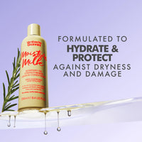 Umberto Giannini Strong Curls Rosemary Oil Strengthening Moisture Milk Leave-in Conditioning Treatment for Curly, Coily, Wavy Hair - Includes Biotin - Sulphate Free + Vegan