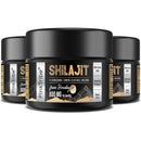 Shilajit Resin Gold Standard Shilajit - 600mg Himalayan Shilajit Blend with Ayurvedic Herbal Extracts, High Levels of Fulvic Acid, Supports Energy and Performance, 30 g (Pack of 3)