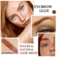 FPNNZ Eyebrow Gel, Brow Gel with Waterproof Formula Long-Wear, Volumizing, Buildable, Creamy Gel Formula for Brow Colour and Structure Non-Sticky, Smudge-Proof Instant Brow Styler (03#Auburn)