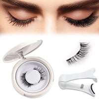 Clgorm Giani Flylash Magnetic Lashes Kit With Applicator And Clamp - Natural Look, Easy, Quick, Safe