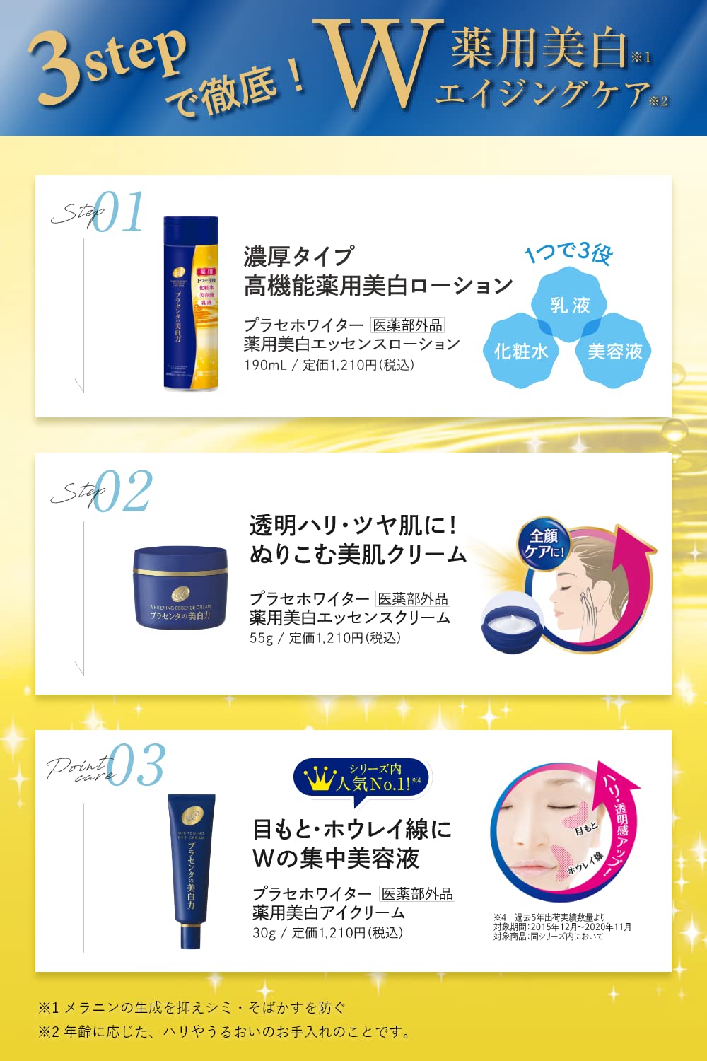 プラセホワイター Prase Whiter White Beauty Eye Zone Cream 30g