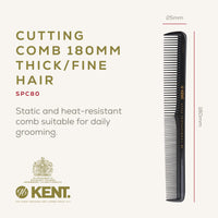 KENT Kent Coarse/Fine Deep Toothed Cutting Comb