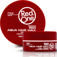 Redone RedOne Hair Styling Aqua Wax Red 4x 150 ml | Edge Control | Hair Gel Wax | Ultra Hold | Strawberry Scent | Men & Women Hair Wax | Maximum Control