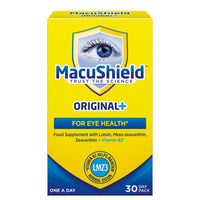 Macushield MacuShield Original+ Capsules - 30 Day Pack, Eye Health Food Supplement containing Lutein, Zeaxanthin and Meso-zeaxanthin, as Well as Vitamin B2 which Supports Normal Vision