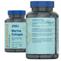 Applied Nutrition - Solutions - Marine Collagen - High Strength Type I Hydrolysed Collagen Capsules - Skin, Hair, Nail & Joint Support - 60 Capsules - 30 Servings