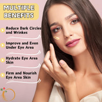 Revive Eye Serum: Ginseng + Retinal, Advanced Eye Cream for Dark Circles And Puffy Eyes, Hydrating Anti Wrinkle Eye Creams, Eyes Cream Anti Aging for Wonen&Men, Korean Skincare, 30ml