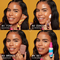 NYX PROFESSIONAL MAKEUP NYX Professional Makeup Buttermelt Glaze Soft Glow Skin Tint + SPF/FPS 30, Foundation, 12h Wear, Praline Butta