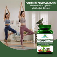 Herbal Magic Glucose Support – 60 Capsules, Vegan Food Supplement with Herbal Blend for Metabolism & Wellness