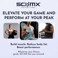 SCI-MX Creatine Monohydrate Powder • 250g • 100% Ultra Pure Micro-Instantised Creatine • Easy to Dissolve & Unflavoured • Supplement for Strength, Power & Performance • Vegan • for Men & Women