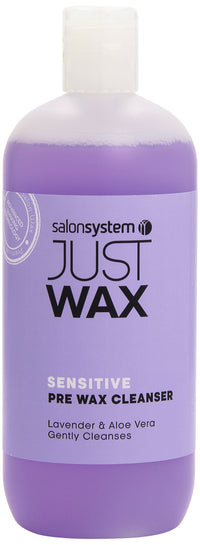 Salon System Just Wax Sensitive Pre Wax Cleanser 500ml