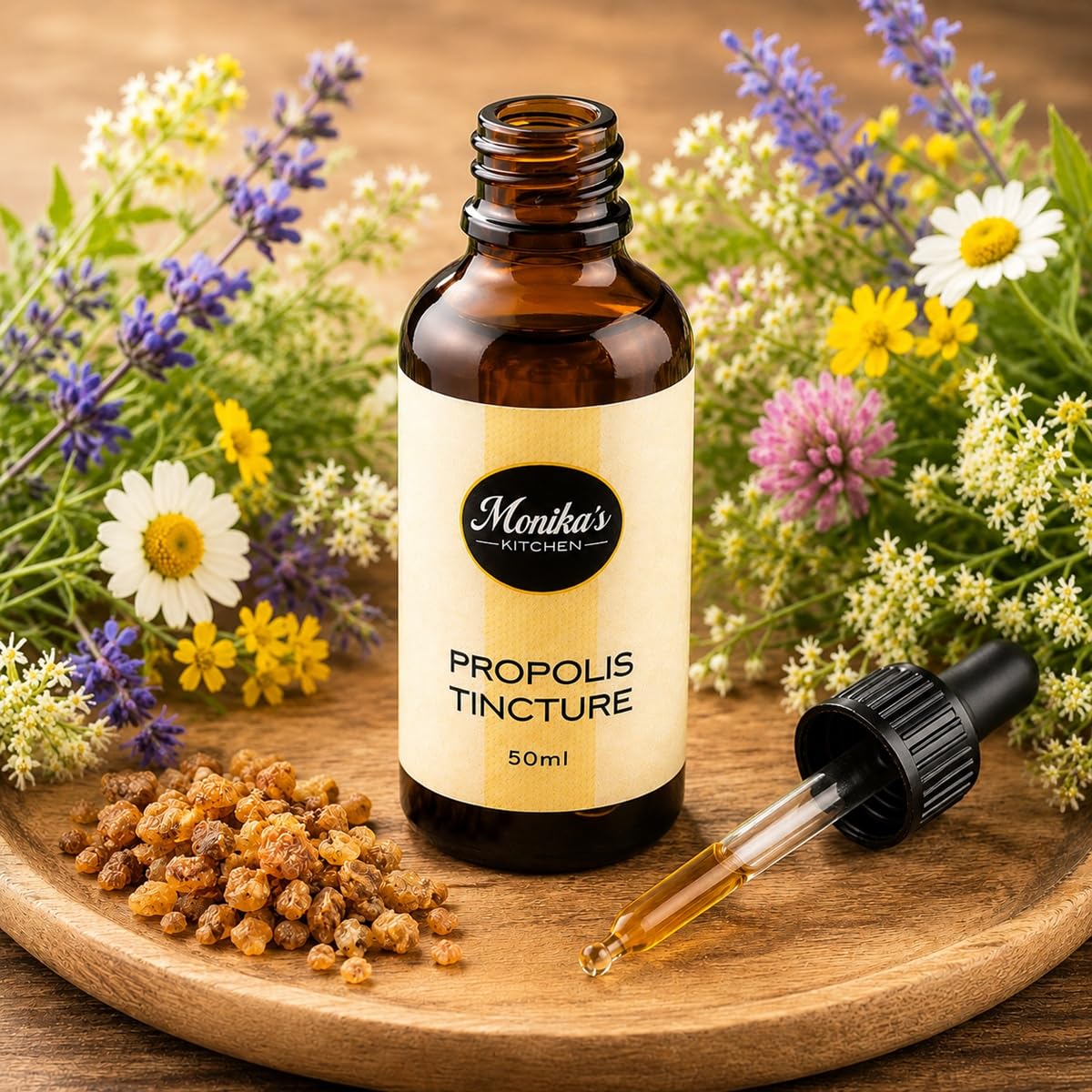 Best of Hungary Propolis Liquid Extract 50ml - Extra Strength Tincture 50% - Immune Booster Drops
