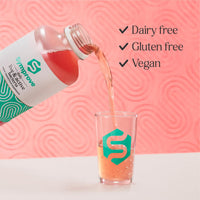 Symprove Strawberry & Raspberry 1 Week Pack Daily Essential Gut Health Supplement, Probiotic Drink with Live Bacteria, Vegan - 1x500ml