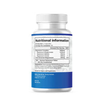 Magnesium Glycinate 3 in 1 Complex | 1800mg Per Serving - 384mg Elemental Magnesium | High Strength Magnesium Bisglycinate, Malate, Citrate | 120 Vegan Capsules | Made in The UK by Shivay Herbals