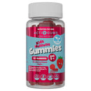 Activ Gums Kids Multi Vits 30 Vegan Gummies. Strawberry Flavour. for Wellbeing and Vitality. with 9 Essential Vitamins A, D, E, C, B3, B6, B12, B5 & Iodine. for Ages 5+ by ActivGums®