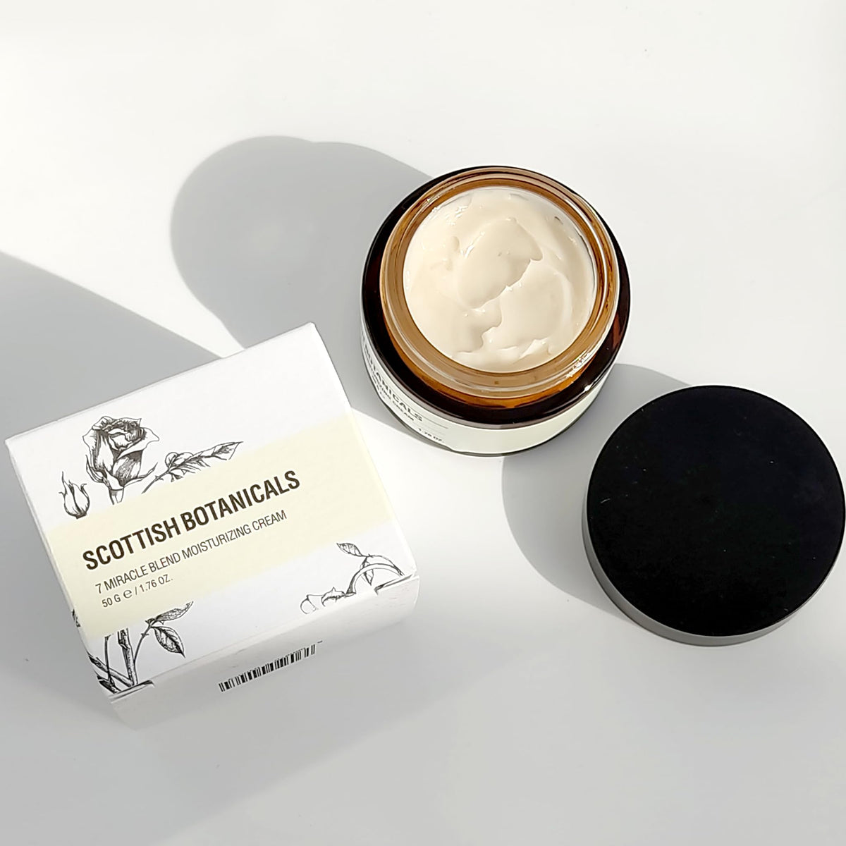 Scottish Botanicals SCOTTISH BOTANICALS - 7 Miracle Blend Moisturizing Cream, Hydrating Face cream, Infused with Herbal Ingredients, For all Skin, Daily cream, 50g, DIANA DRUMMOND