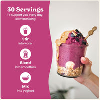 Rheal Berry Beauty 150g | 30 Servings | Nutritious Superfood Blend with Açai Berry & Acerola | Contains Your Daily Serving of Vitamin C | 100% Organic & Gluten Free | Plant Based | Certified B Corp