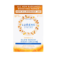 Lumene Nordic-C [VALO] Vitamin C Glow Renew Night Cream 50ml - Overnight Bright Sleeping Cream, New Improved Formulation
