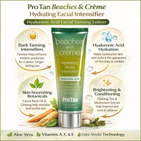 Pro Tan Beaches and Creme Hydrating Facial Intensifier with Hyaluronic Acid 59ml