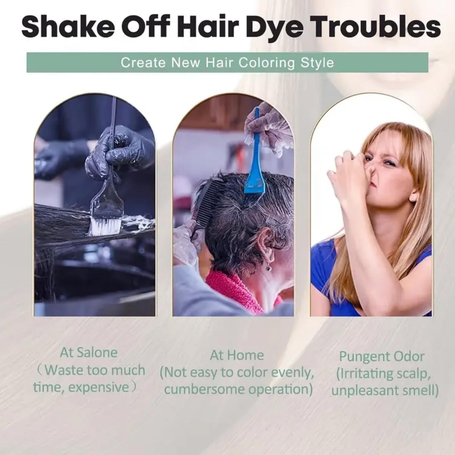 Dark Brown Polar Hair Dye Shampoo,Hair Dye Semi Permanent Color,3 in 1 Sha/mpoo,H/air Dye Shamp/oo,Ha/ir Care Dye Shampo/o,Dark B/rown Hai/r Dye Permanent(Dark Brown)