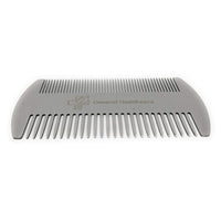 General Healthcare Metal Stainless Steel Hair Comb - Dual Action Lice, Hair, Beard