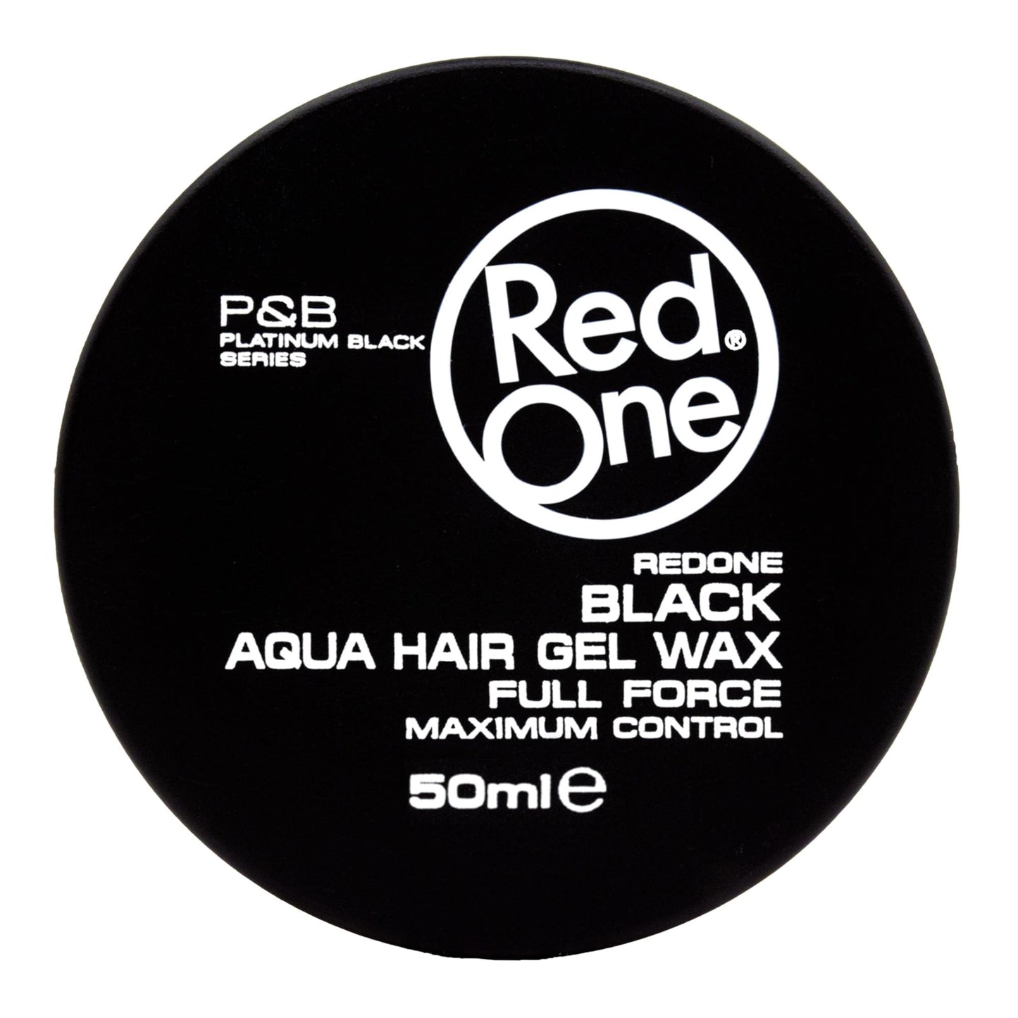 Redone Hair Styling Aqua Wax Black 3 x 50ml | Gel Wax | Lime Scent | Extra Hold | Men & Women Hair Wax | Long Lasting | Shiny Look | Maximum Control 3 PCS