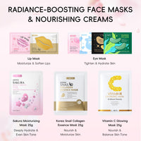 LAIKOU Face Mask Skincare Set for Hydrating & Nourishing 24PCS