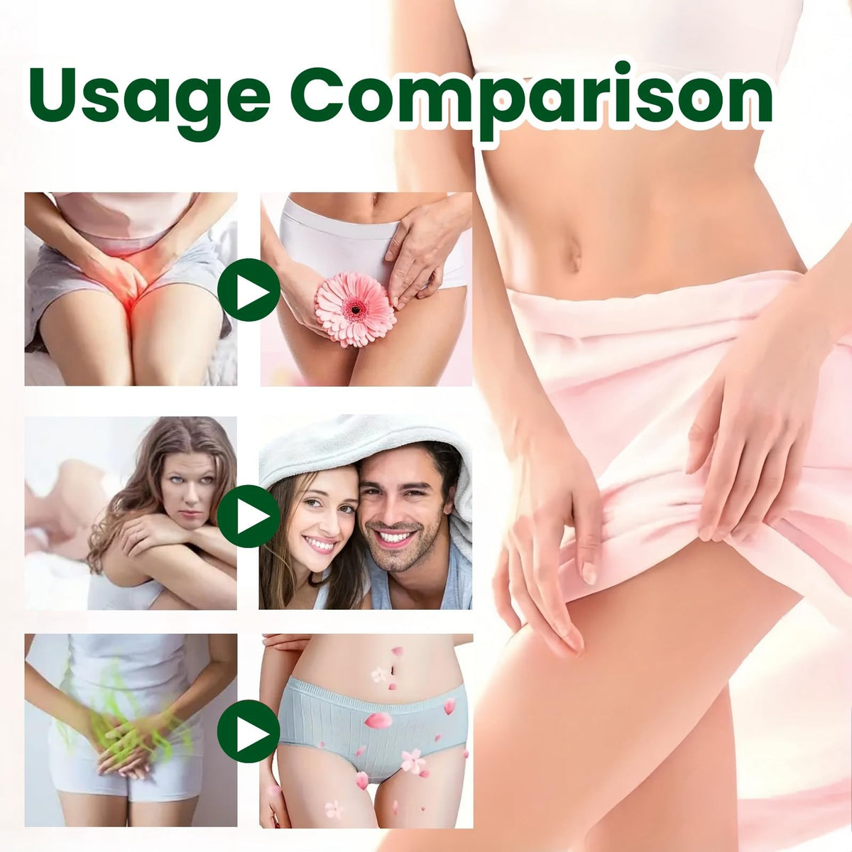 ChengJin 2Pcs Anti Fungal Skin Cream,Deodorizing Anti-Fungal Cream,Tea Tree Cream for Woman,Itchy Skin Relief for Man&Woman,Prur/itus Cream for Private Parts,Anti Itching Cream,External Cream for Men and Women