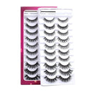 ocean pearl D Curl 45 Clusters DIY False Eyelashes Individual Reusable Soft Natural Easy Fan Russian Lashes Eyelash Extensions Clear Glue Individual Lashes 10-16mm