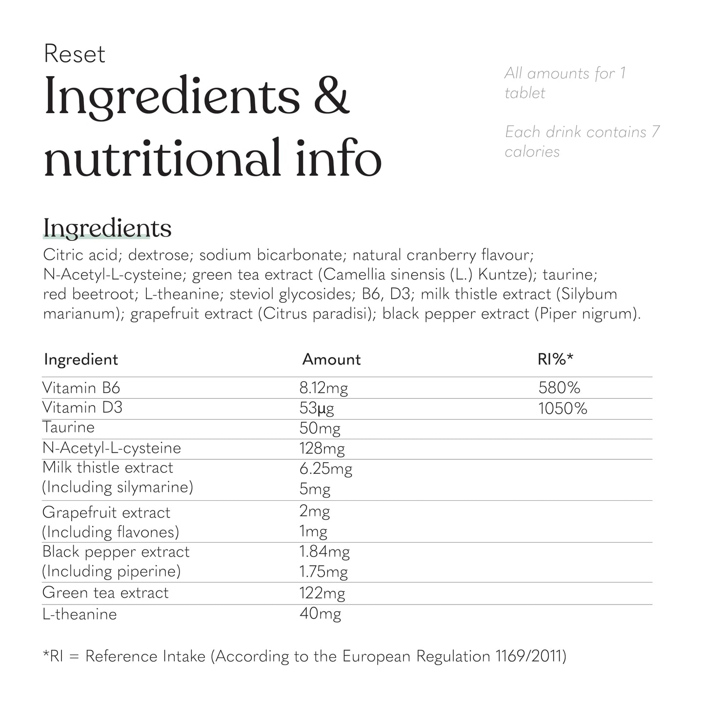Bubbl & Co Reset Morning Elixir | Replace Your Morning Coffee | Plant Extracts, Amino Acids, Added Vitamins, Natural Caffeine (10 Drinks)