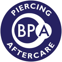 BPA Piercing Aftercare 1 x 10ml Bottle from The Aftercare Company - Dermatology Tested - Vegan Friendly - Cruelty Free - Unique Formula