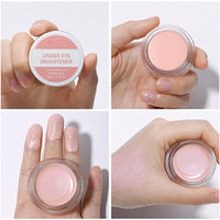 LUMKMAS Under Eye Brightener, Under Eye Colour Corrector Anti-aging Eye Concealer for Dark Circles, Spot and Blemish, Full Coverage Eye Primer Long Lasting Eye Highlighter Foundation