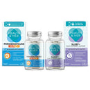 Health and Her Health & Her Perimenopause Mind+ Tablets for Women - Day & Night Bundle - Support for Cognitive Function, Mental Energy & Wellbeing and Poor Sleep - 1 Month Supply (Bundle)