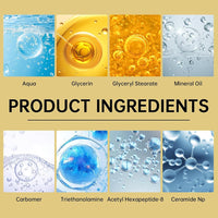 phxdance Ah-8 Firming Neck Cream, Tighten And Lift Neck Cream, Neck Firming Creams with Double Roller Massage, Reduce Wrinkles Fine Lines And Double Chin, Firm And Lift Sagging Skin