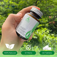 aura Qi Bao Mei Ran Dan 七宝美髯丹 (Fallopia Multiflora & Oxknee Roor), 5:1 Concentration Ratio, 4-9x More Concentrated Than Other Brands, Vegan Friendly, Gluten-Free, Non-GMO, Authentic Herbs, 60 Tablets