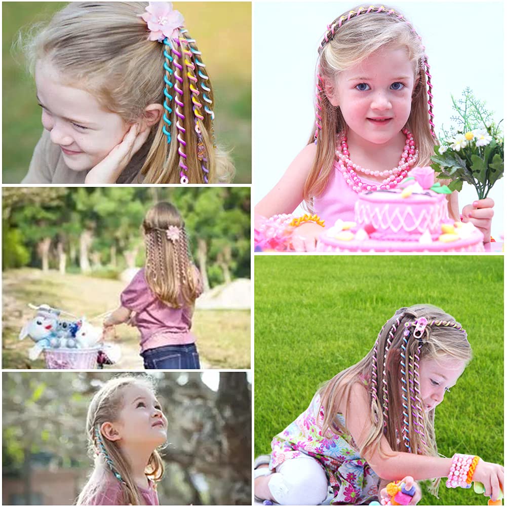 SwirlColor 6 PCS/Set Women Girl Hair Styling Twister Clips Braider Tool DIY Accessories