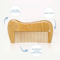 MANEJACK Labour/Birthing Comb for Labor and Delivery Essentials, Natural Pain Relief, Acupressure Tool for Pain Management and Anxiety for Women